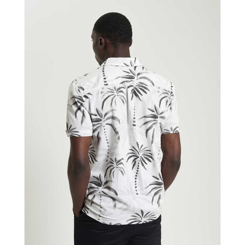 Ben Sherman Palm Print Short Sleeve Shirt image number 1